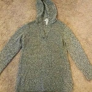 Chicos brand SILK BLEND hoodie worn ONCE
